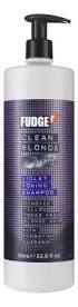 Fudge Clean Blonde Violet Shampoo 1litre