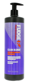 Fudge Clean Blonde Violet Shampoo 1litre