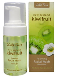 Wild Ferns Kiwifruit Foaming Facial Wash