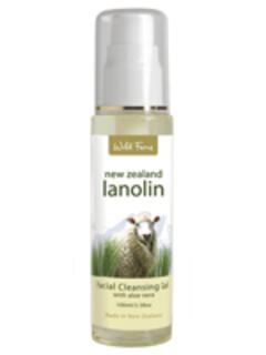 Wild Ferns Lanolin Cleansing Gel with Aloe Vera