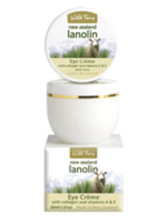 Wild Ferns Lanolin Eye Crème with Collagen & Vitamins A & E