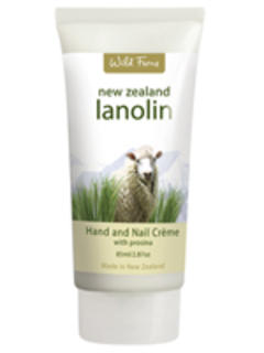 Wild Ferns Lanolin Hand & Nail Creme Tube