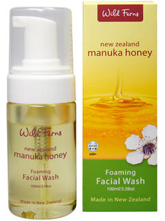 Wild Ferns Manuka Honey Refreshing Foaming Facial Wash