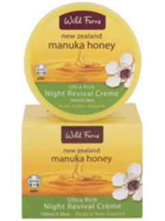 Wild Ferns Manuka Honey Ultra Rich Night Revival Crème